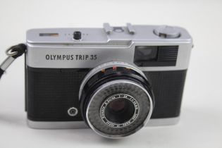 Olympus Trip 35 FILM CAMERA w/ D. Zuiko 40mm F/2.8 Lens WORKING //Olympus Trip 35 Film Camera w/