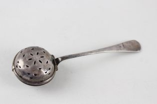 Vintage Hallmarked 1926 Birmingham Sterling Silver Tea Infuser Spoon (29g) //Maker - Levi &
