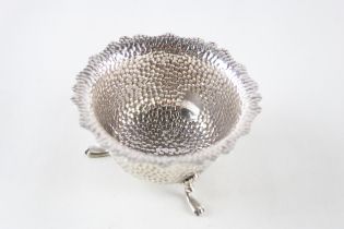 Edwardian 1905 Birmingham Sterling Silver Hammered Arts & Crafts Bowl (57g) //Maker - Marples & Co