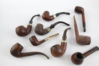 Estate Pipes Inc. Vintage K&P Peterson's Of Dublin Barling London Made Etc x 9 //Estate Pipes Inc.