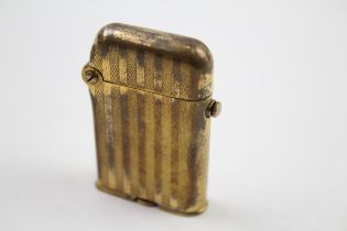 THORENS Gold Plated Semi-automatic Lighter Brevet 81816 Circa 1930's x 1 // THORENS Gold Plated