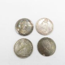 4x pre-1920 silver coins 111g