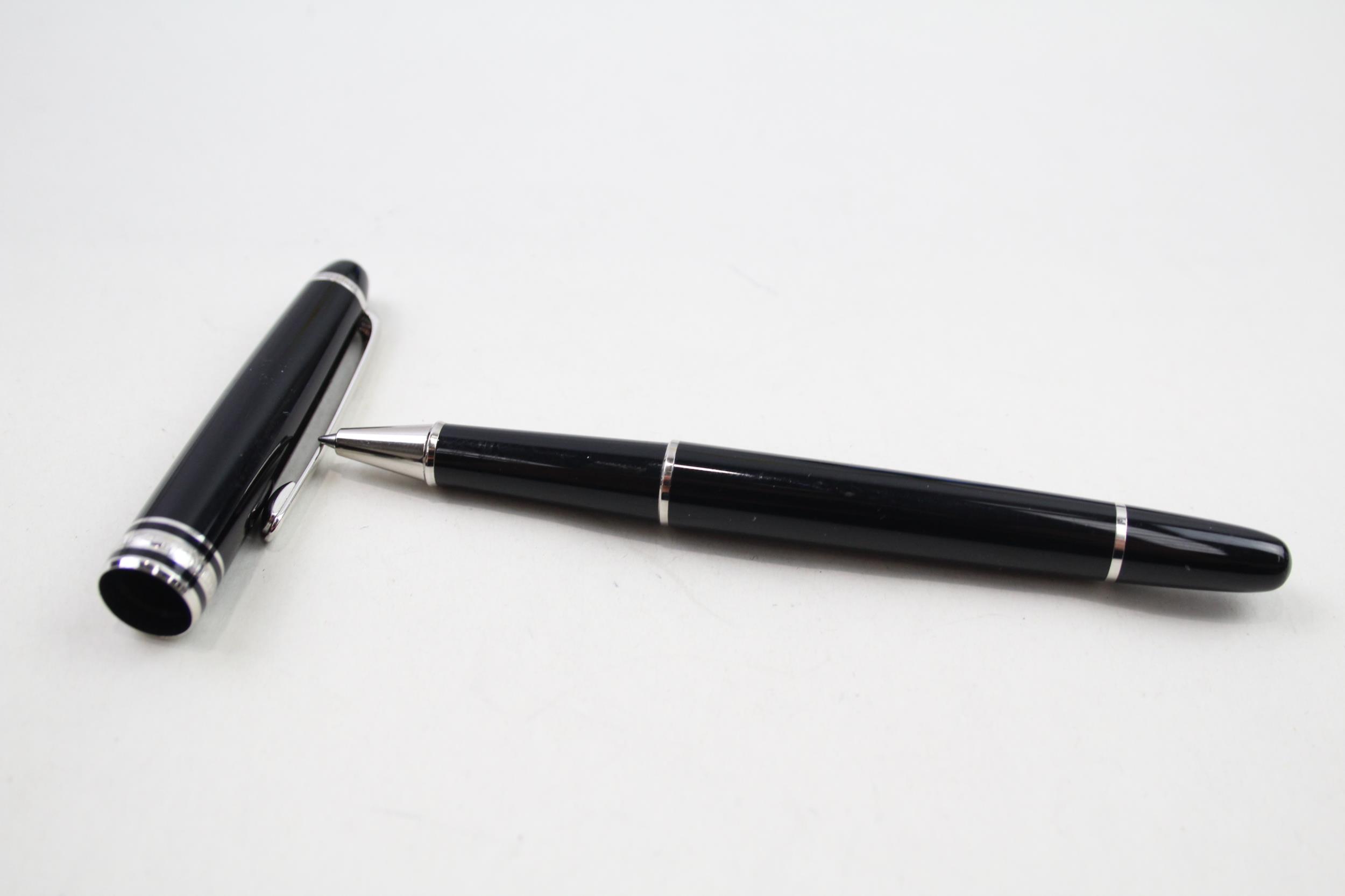 MONTBLANC Meisterstuck Black Cased Rollerball Pen - HR1155466 // UNTESTED In previously owned