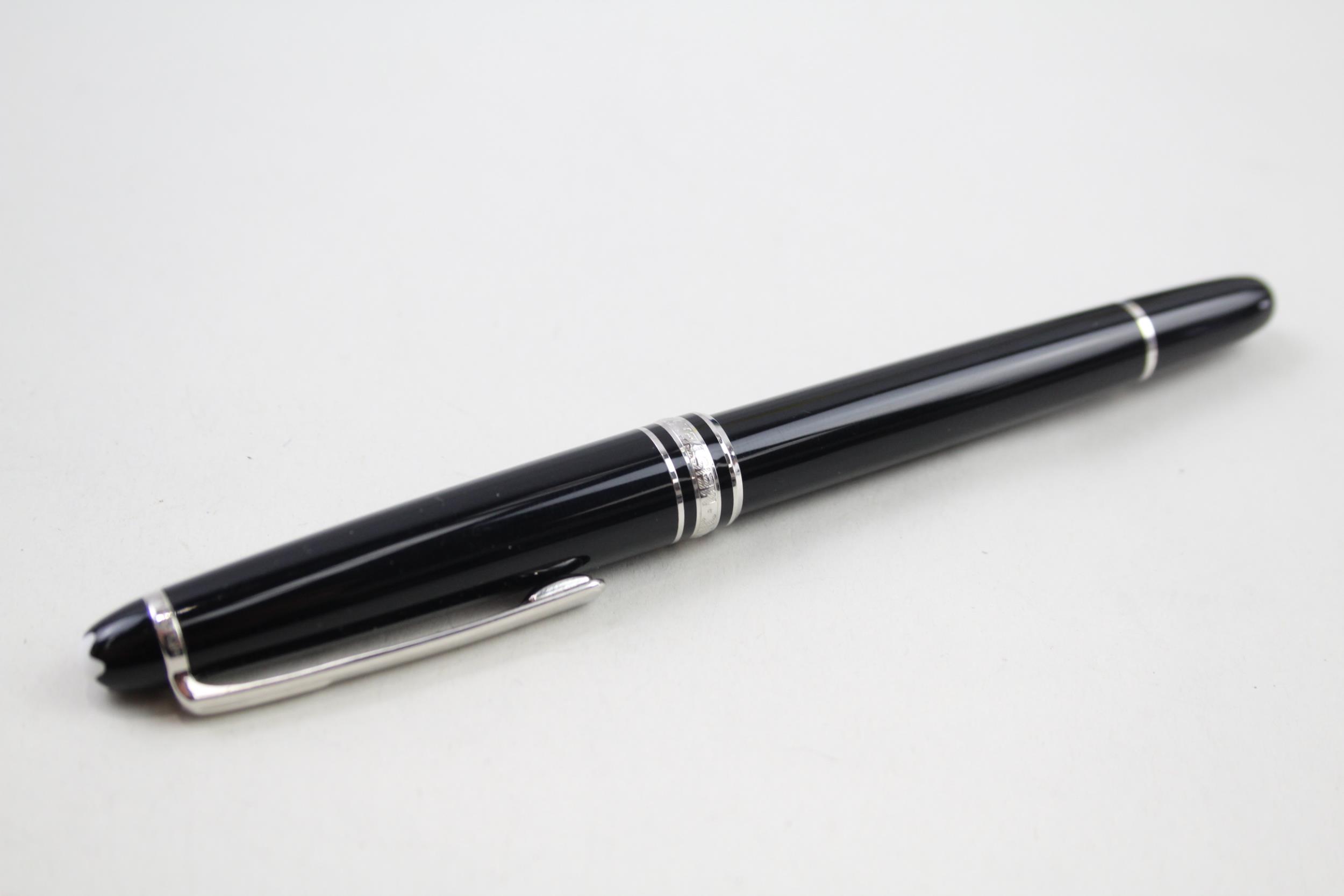 MONTBLANC Meisterstuck Black Cased Rollerball Pen - HR1155466 // UNTESTED In previously owned - Image 6 of 12