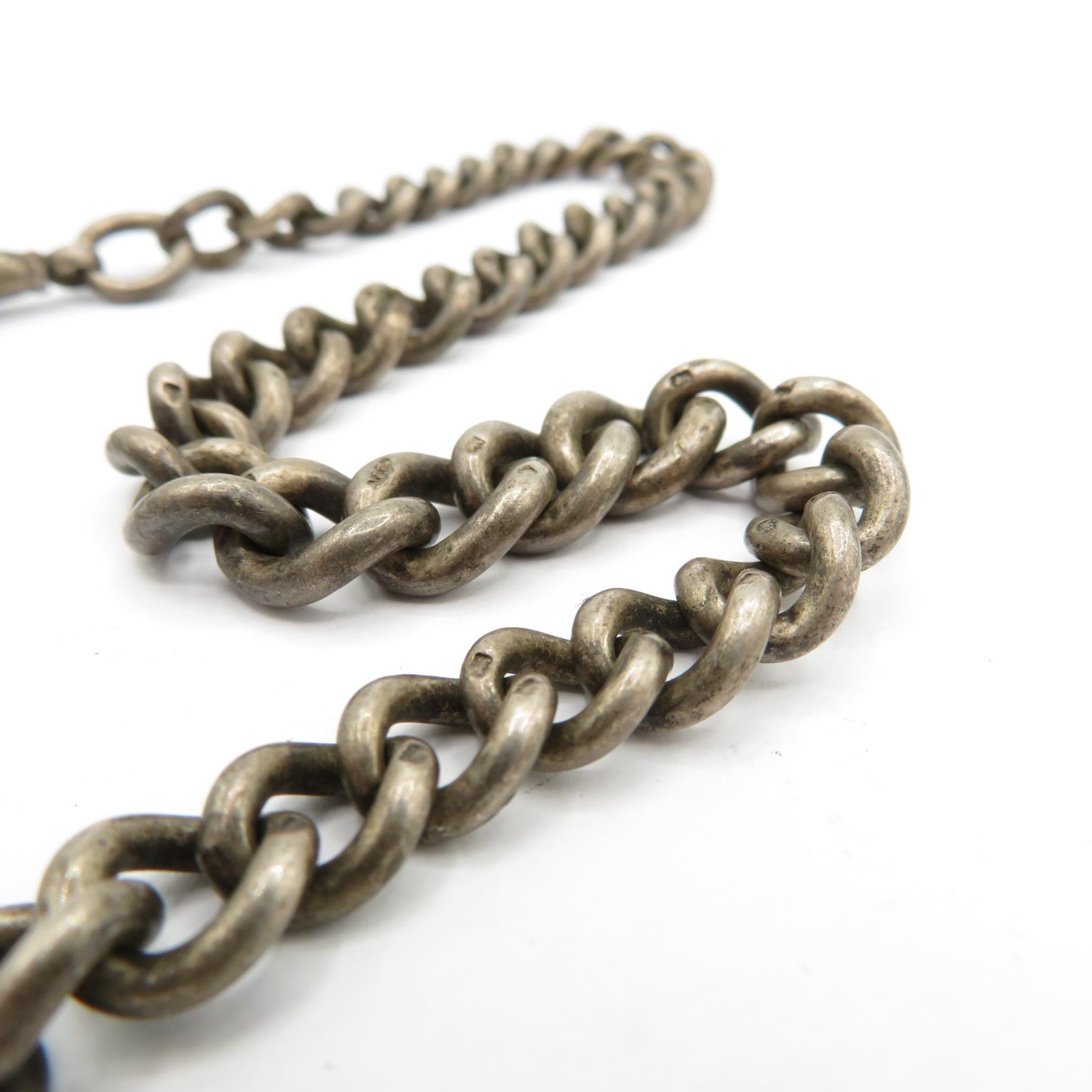 Watch chain and fob 30cm long 61g - Image 4 of 5