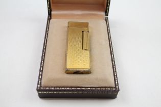 Vintage DUNHILL Gold Plated Rollalite Petrol Cigarette Lighter PAT 2102108 x 1 // Vintage DUNHILL