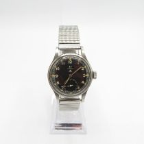 OMEGA WWW Dirty Dozen gent's vintage Military wristwatch issued WWII era handwind Working screw down