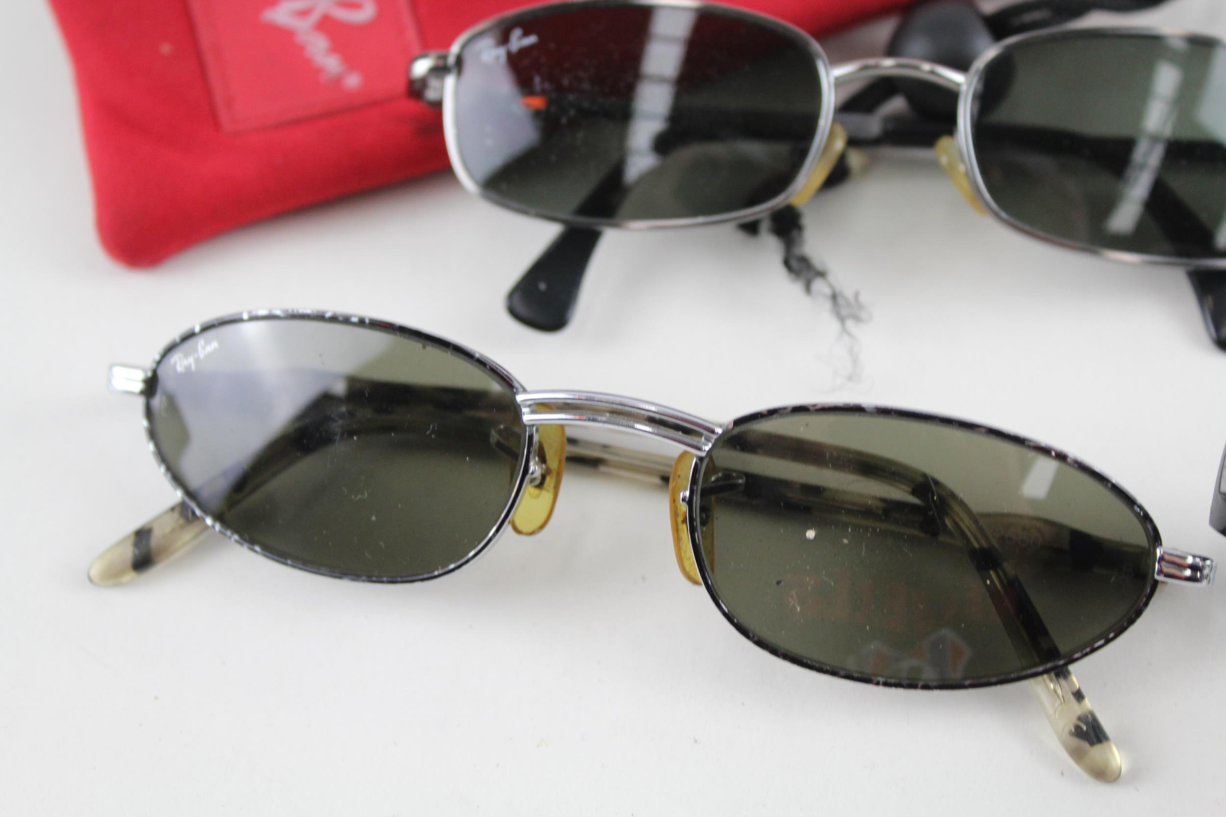 Collection of Designer RayBan Sunglasses Inc Cases Etc x 4 // Items are in previously owned - Image 5 of 5