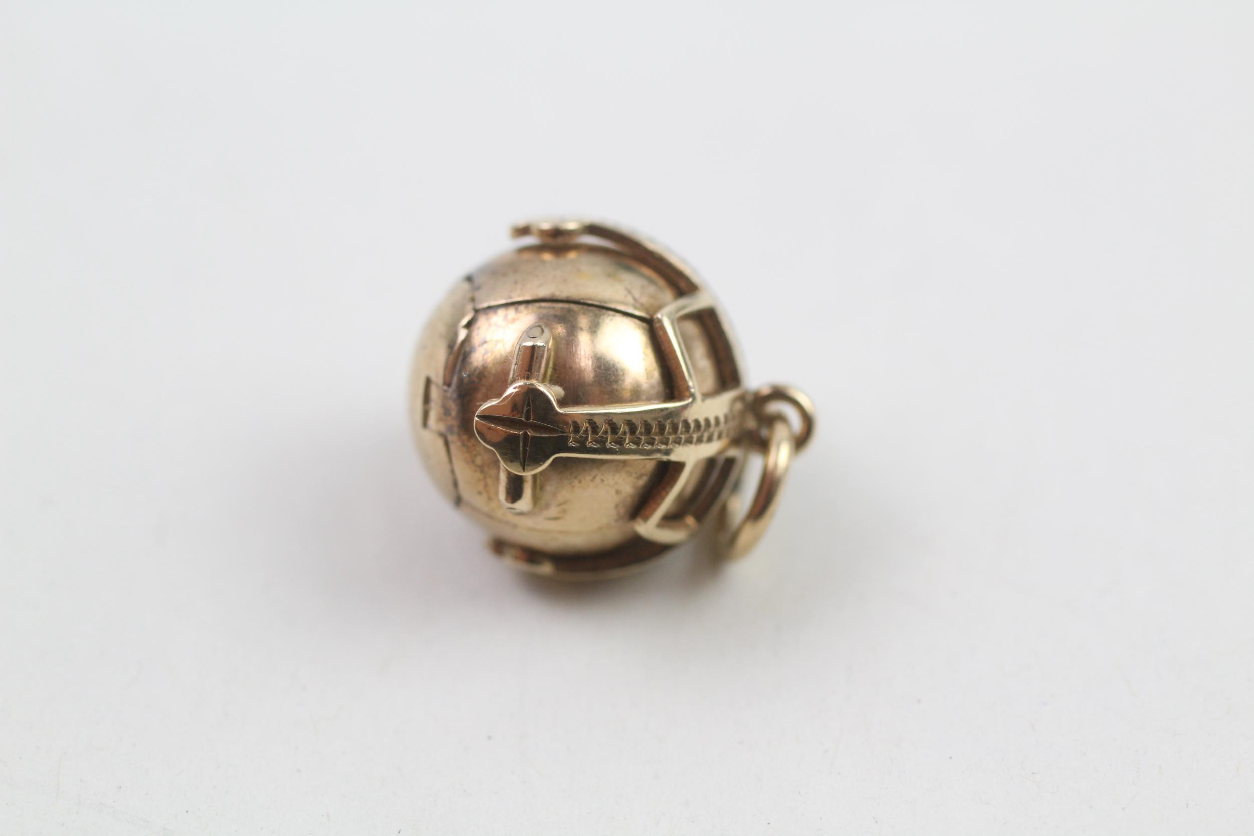 9ct gold masonic puzzle ball pendant (8.7g) - Image 2 of 7