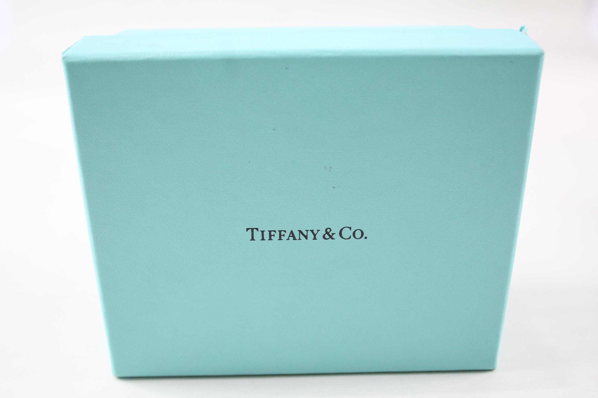 Silver cuff bangle by designer Tiffany & Co w/ box (47g) - Image 6 of 6