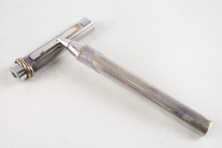 Must De CARTIER Silver Plated Rollerball Pen - 289137 (23g) // UNTESTED In previously owned