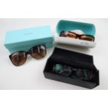 3 x Designer Sunglasses & Prescription Glasses Inc Tiffany & Co, Oakley, Case // Items are in