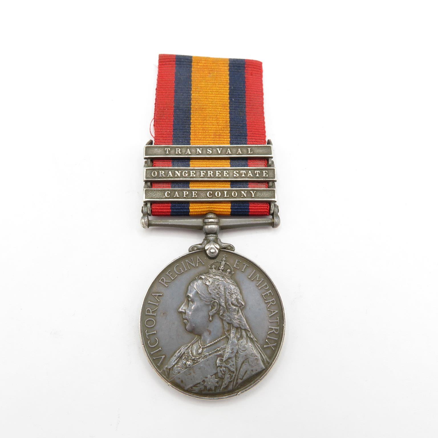 A Queen Victoria medal with 3 bars - Image 2 of 2