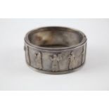 Silver antique bangle (55g)