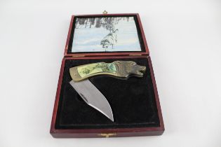 Wolf Based Collectors Knife // Wolf Based Collectors Knife In Vintage condition signs of use & age