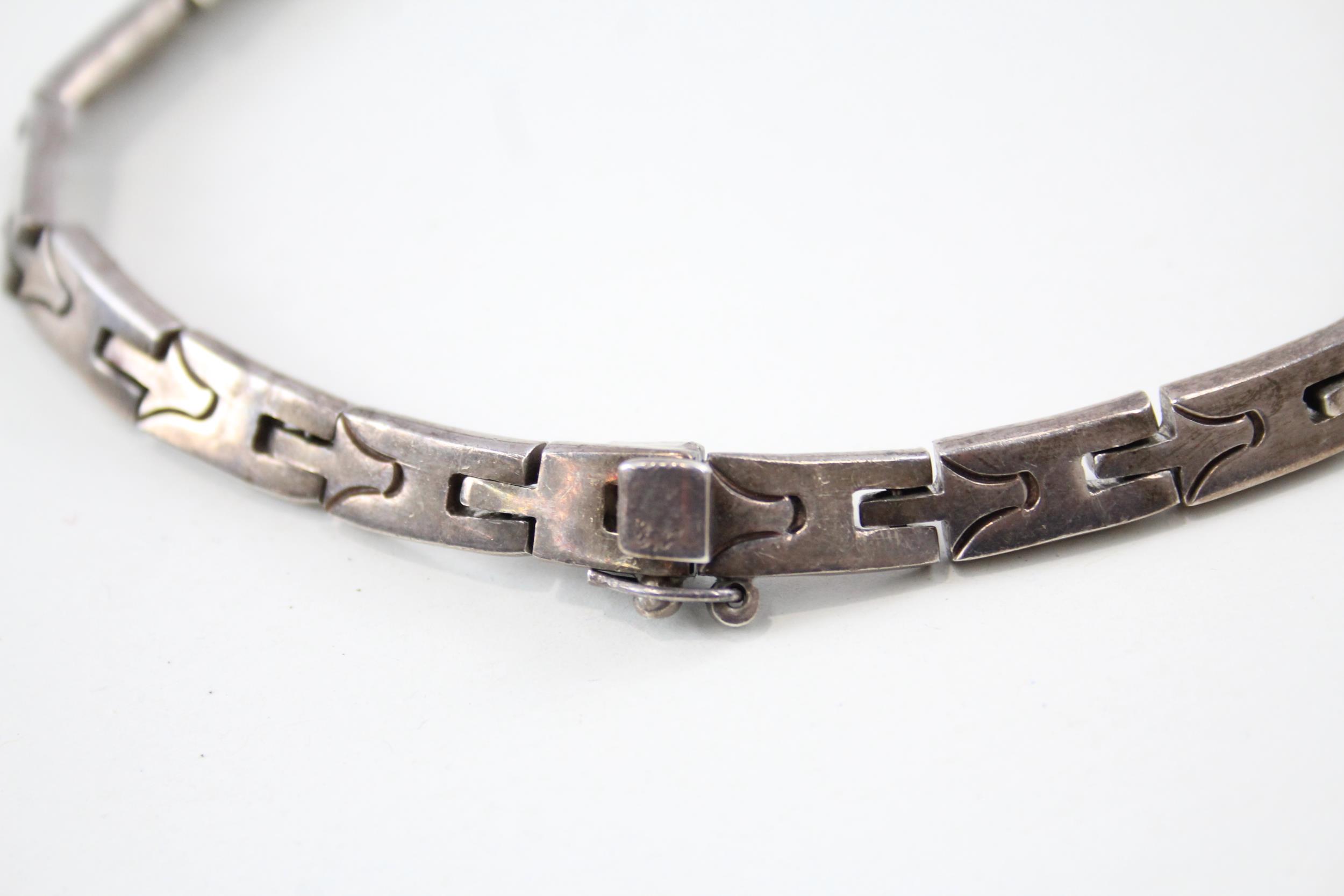 Silver Taxco Mexico collar necklace (100g) - Image 3 of 5