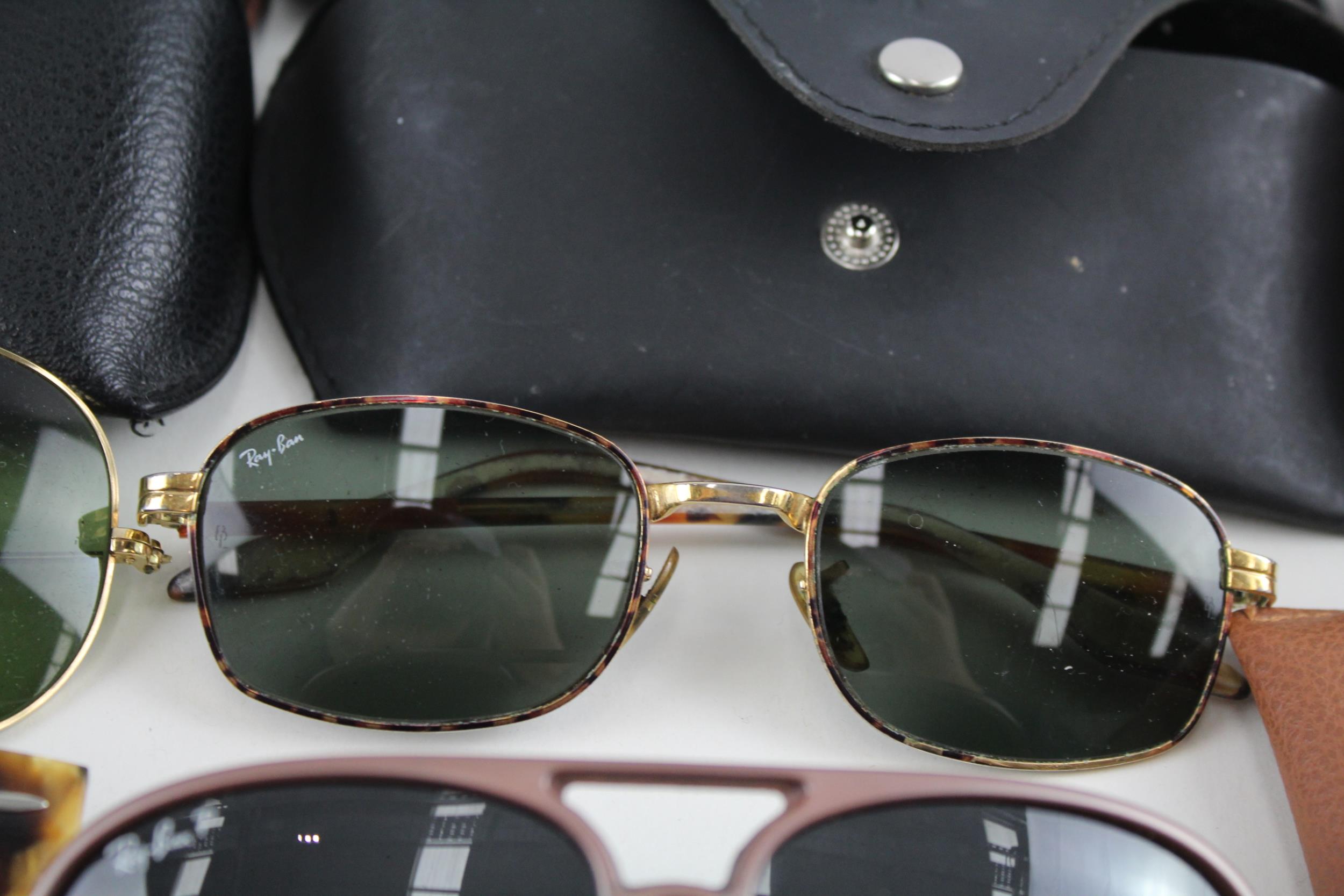 6 x Designer RayBan Sunglasses W/ Cases // Items are in previously owned condition Signs of age & - Image 7 of 7