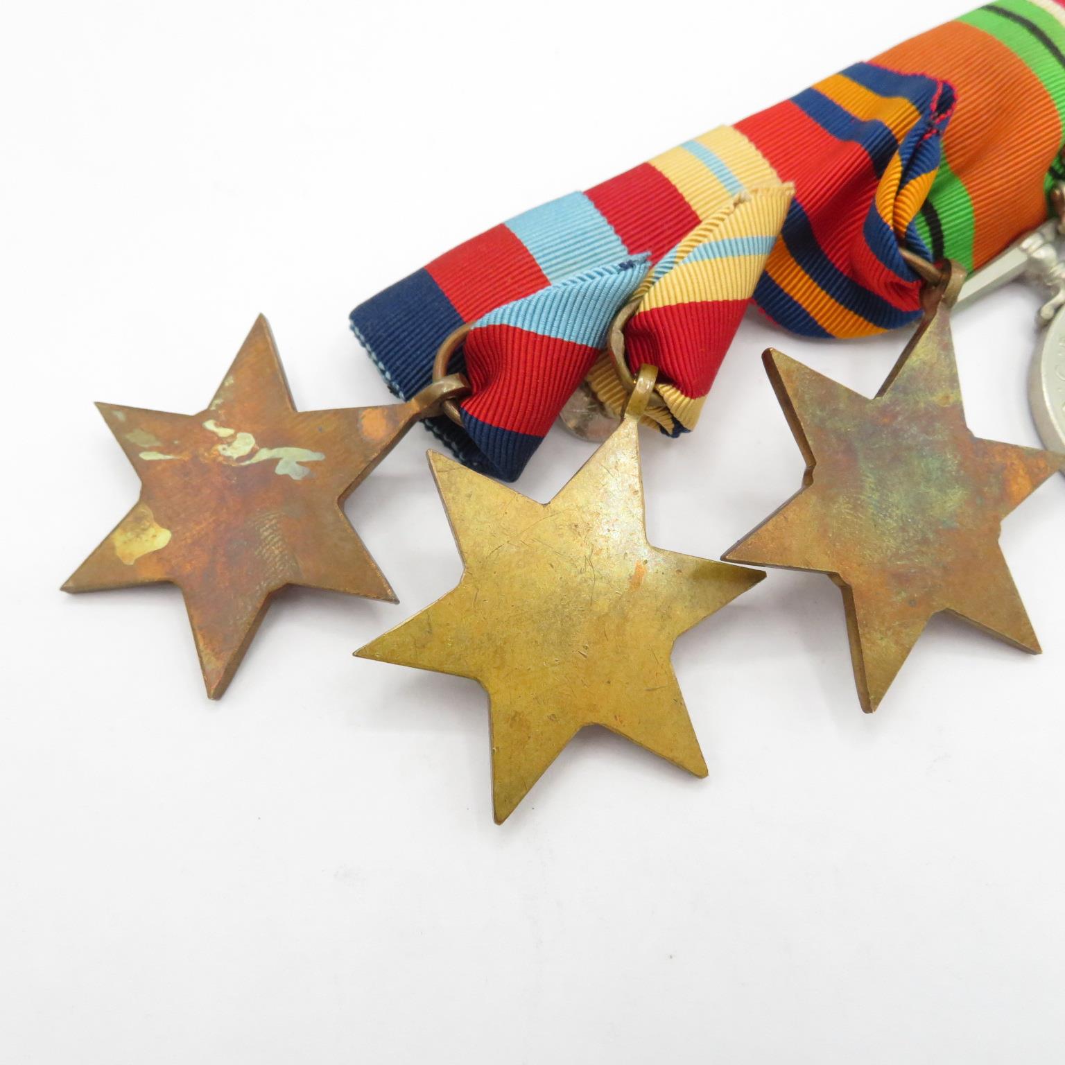 Selection of 7 medals all on one bar including Korea medal. - Image 3 of 7