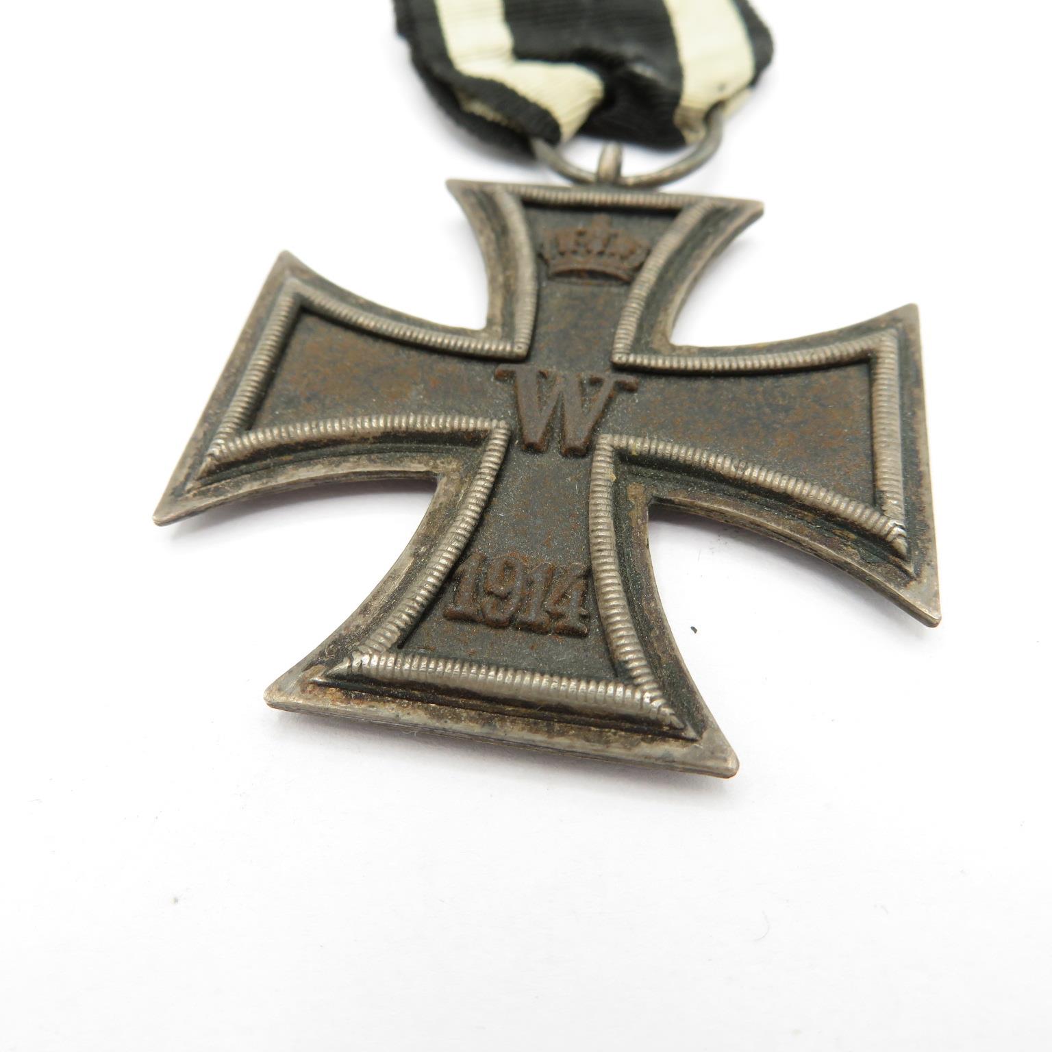 A German iron cross with paperwork - Image 5 of 5