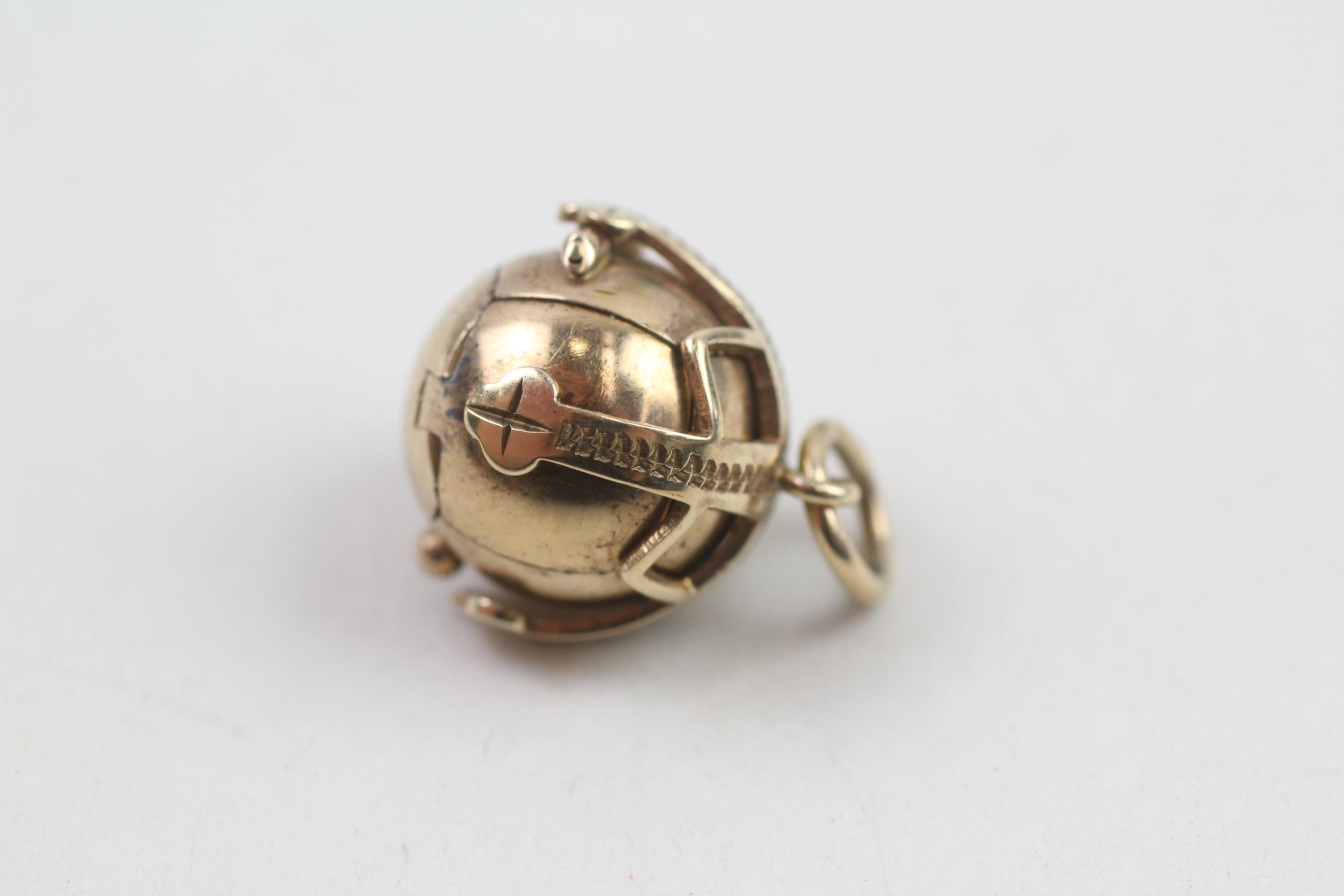 9ct gold masonic puzzle ball pendant (8.7g) - Image 3 of 7