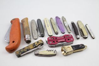 15 x Vintage Assorted Pocket KNIVES // 15 x Vintage Assorted Pocket KNIVES In Vintage condition