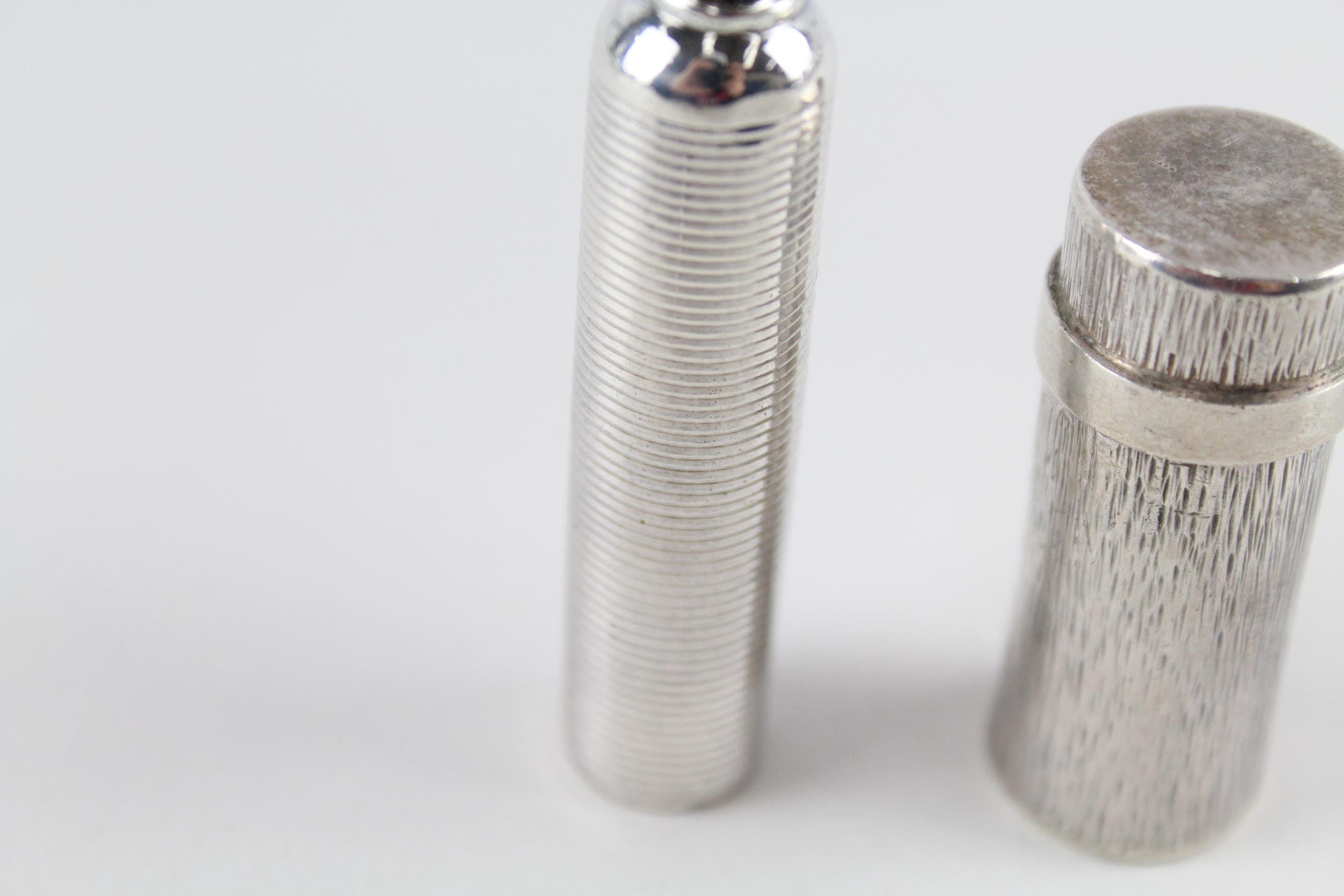 2 x Vintage .925 Sterling Silver Ladies Lipstick Case & Scent Bottle Etc (33g) // XRF TESTED FOR - Image 3 of 5