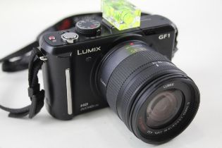 Panasonic Lumix DMC-GF1 DIGITAL CAMERA w/ Lumix Vario 14-45mm Lens WORKING // Red Panasonic Lumix