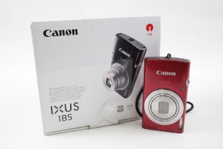 Canon Ixus 185 DIGITAL COMPACT CAMERA w/ 8x Optical Zoom WORKING // Canon Ixus 185 Digital Compact