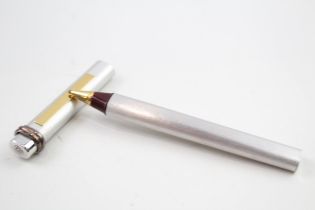 Must De Cartier Brushed Steel Rollerball Pen Untested - 393508 // In previously owned condition