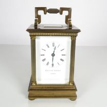 Matthew Norman carriage clock 120mm x 80mm - clock is running //