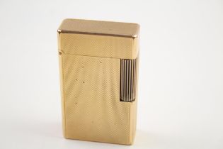 Vintage S.T DUPONT Gold Plated French Made Cigarette Lighter- 0447BT (98g) // UNTESTED In previously