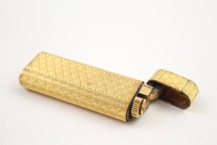 CARTIER Gold Plated Cigarette Lighter Swiss Made - 14012A (79g) // UNTESTED In previously owned