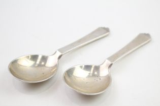 2 x Vintage 1929 GEORG JENSEN .925 Sterling Silver Spoons (101g) // Length - 14cm In vintage