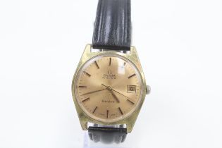 OMEGA GENEVE C.1970's Gents Vintage Gold Tone WRISTWATCH Automatic WORKING // OMEGA GENEVE C.1970'