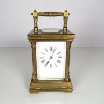 Large carriage clock fully working and chiming 145mm x 105mm //