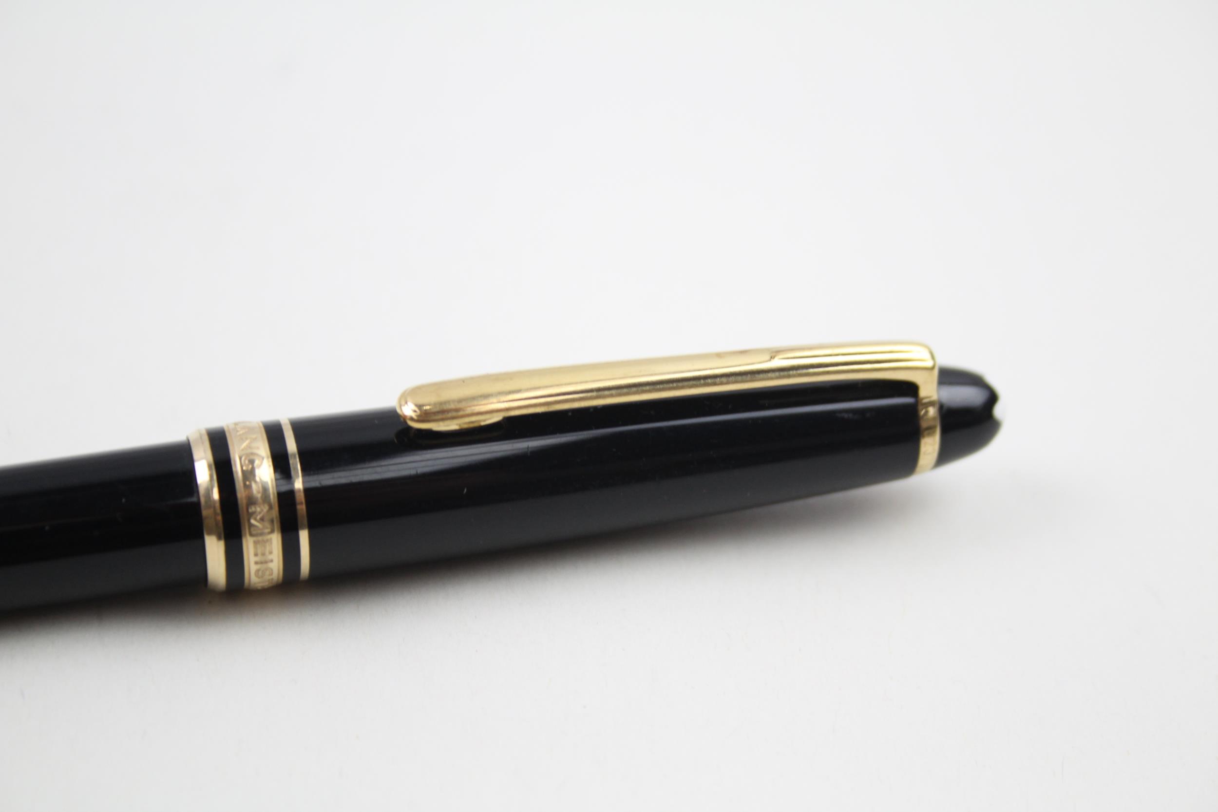 MONTBLANC Meisterstuck Black Mechanical Pencil w/ Gold Plate Banding - KB237503 // UNTESTED In - Image 5 of 6