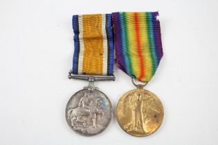 WW1 Mounted Medal Pair Officer Named Lieut H.S.F Reed // WW1 Mounted Medal Pair Officer Named