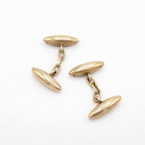 Set of 9ct gold cufflinks 3.6g