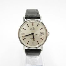 Omega Geneve Gent's vintage wristwatch automatic working Omega strap and buckle Omega cal. 1012