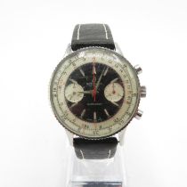 Breitling Chronomat ref 808 2nd generation gent's vintage chronograph wristwatch handwind working