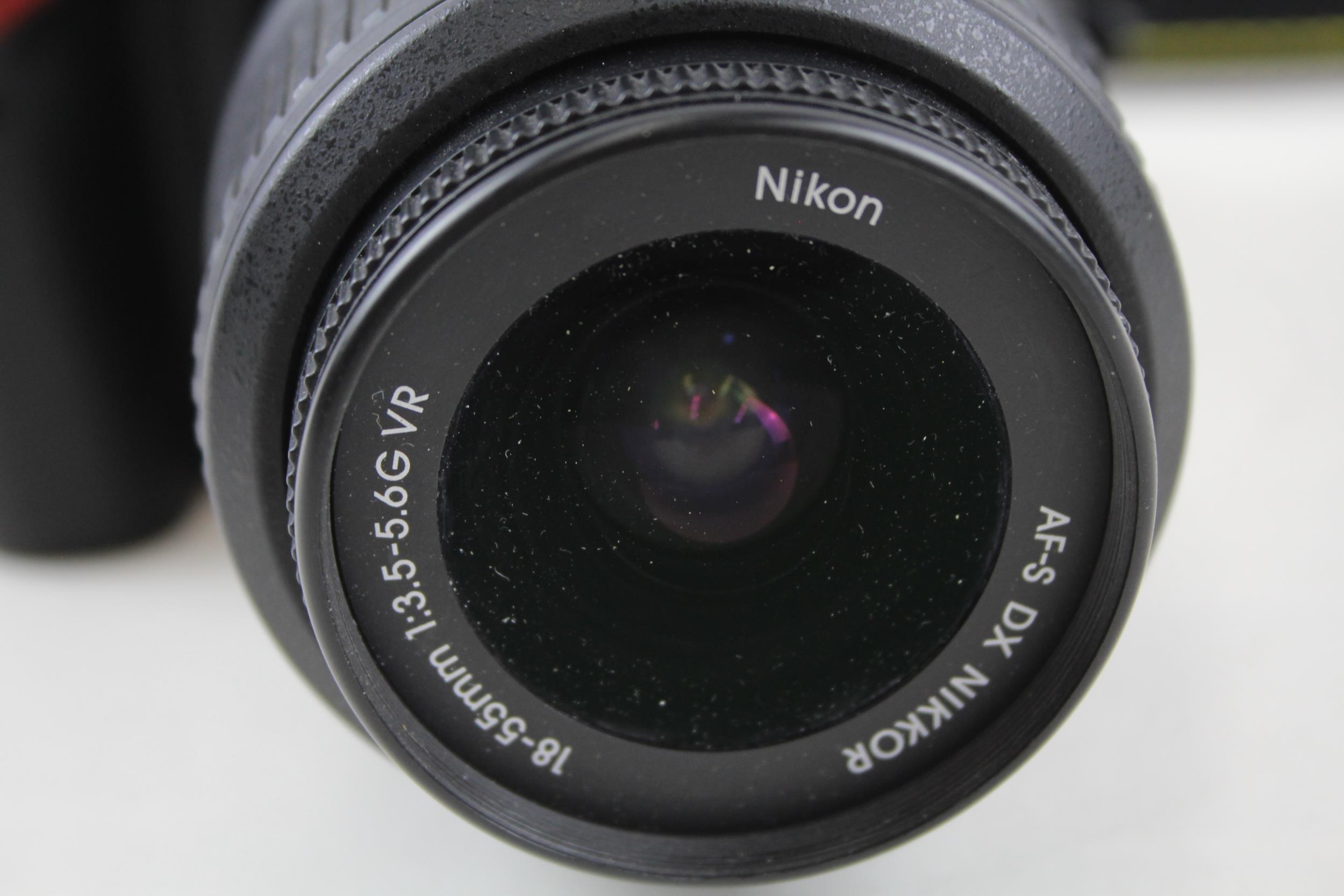 Nikon D3000 DSLR DIGITAL CAMERA w/ 18-55mm F/3.5-5.6 G // Nikon D3000 DSLR DIGITAL CAMERA w/ 18-55mm - Image 3 of 5