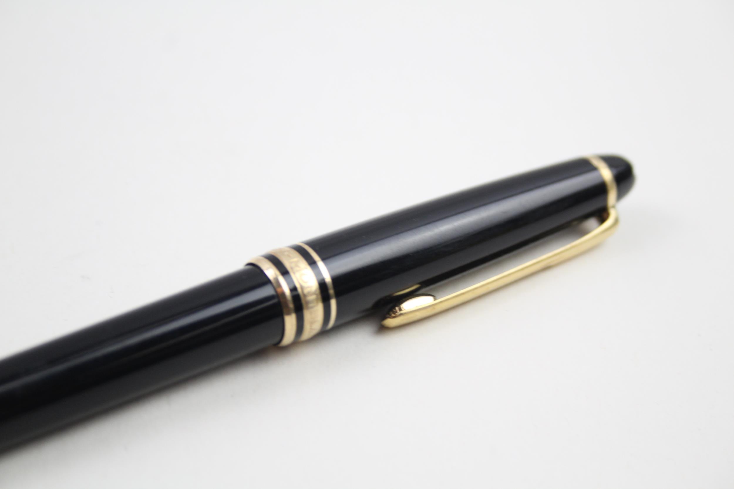 MONTBLANC Meisterstuck Black Mechanical Pencil w/ Gold Plate Banding - KB237503 // UNTESTED In - Image 3 of 6
