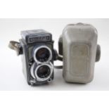 Rolleiflex 4x4 Gray Baby TWIN LENS CAMERA w/ Schneider-Kreuznach Xenar Lens // Rolleiflex 4x4 Gray