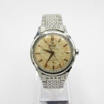 Omega Constellation Gent's Vintage chronometer grade wristwatch with cross hair dial automatic