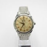 Omega Constellation Gent's Vintage chronometer grade wristwatch with cross hair dial automatic