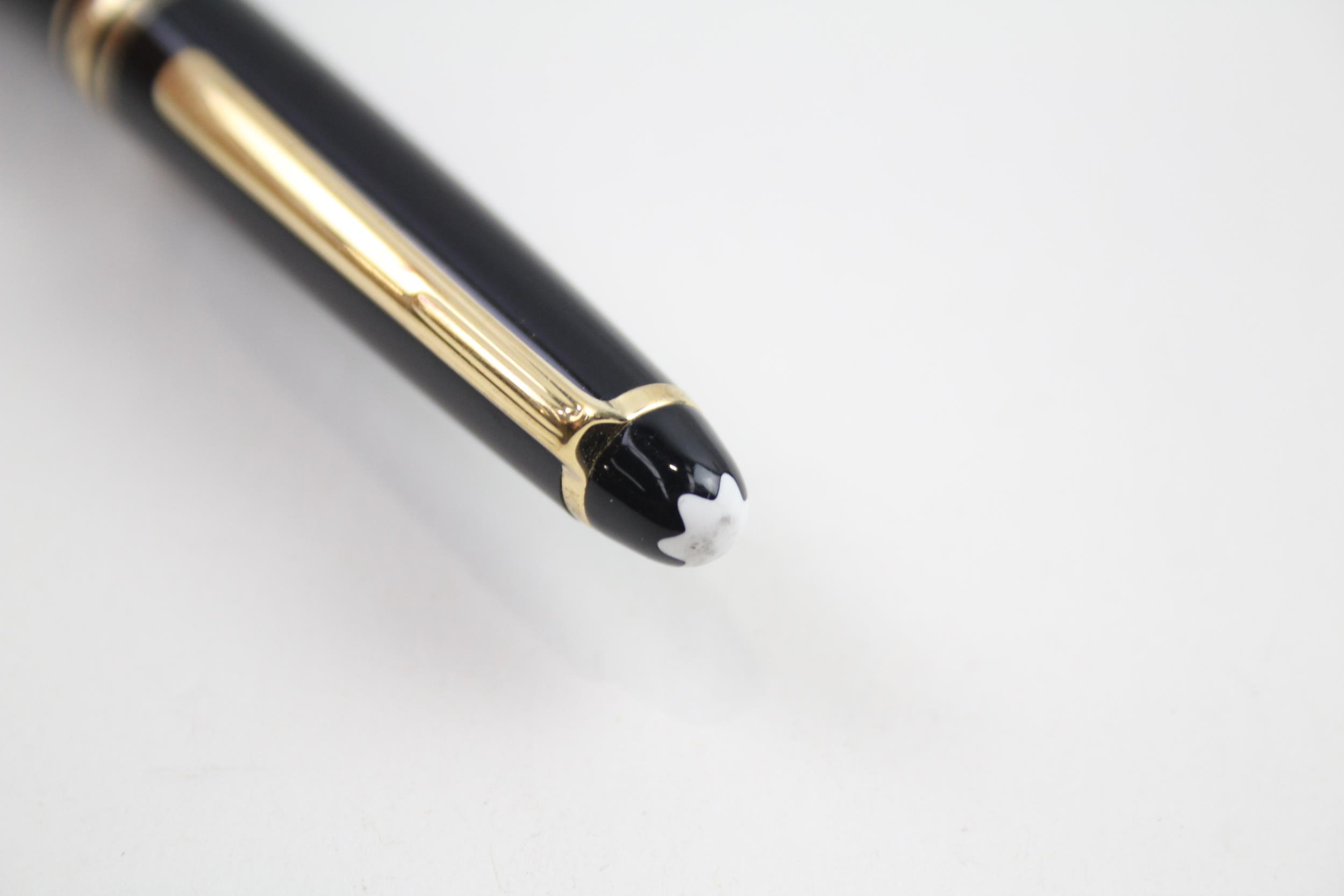 MONTBLANC Meisterstuck Black Mechanical Pencil w/ Gold Plate Banding - KB237503 // UNTESTED In - Image 6 of 6