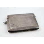 Vintage Art Deco 1925 Birmingham Sterling Silver Vesta / Match Case (45g) // w/ Personal Engraving