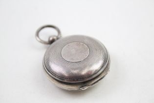 Antique Edwardian 1908 Birmingham Sterling Silver Single Sovereign Case (31g) // Maker - Aaron