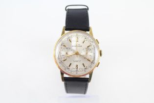 SWISS EMPEROR Gents Vintage 1960's Chronograph WRISTWATCH Hand-wind WORKING // SWISS EMPEROR Gents