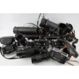 SLR Film Cameras Inc Praktica, Pentacon & Canon w/ Some Lenses Job Lot x 10 // SLR Film Cameras